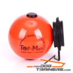 Orange Ball with Magnet Inside and Set of External Magnets - 6.8 cm in Diameter