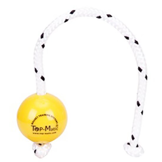 Top Matic Soft Plastic Dog Ball Mini with Inside Magnet - 2 1/3 inches Diameter