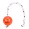 High Quality Plastic Dog Ball on Rope with Magnets