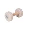 'Extreme Training' Wooden Dog Dumbbell with Plastic Removable Plates for Schutzhund Training II 1 kg (1000 gr)