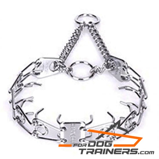 Herm Sprenger Chrome-plated Dog Pinch Collar