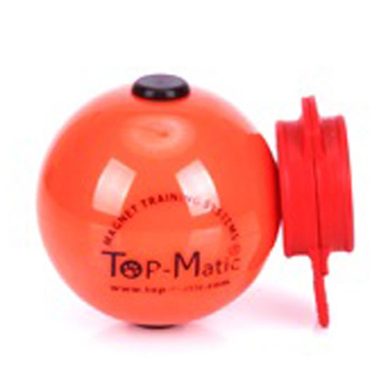 Best Quality Orange Plastic Dog Ball with a Set of Magnets
