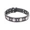 'Code of Chivalry' FDT Artisan Embellished Leather Dog Collar
