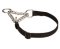 Adjustable Nylon Martingale Dog Collar with Chain for Any Weather Activity