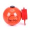 Best Quality Orange Plastic Dog Ball with a Set of Magnets
