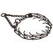 Strong Herm Sprenger Dog Pinch Collar of Black Stainless Steel - 2.25 mm (1/11 inch)