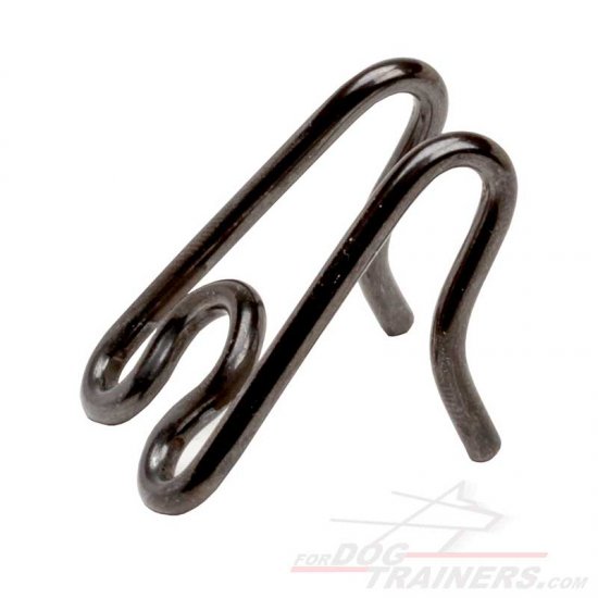 Black Stainless Steel Extra Link for Behavior Correction Dog Pinch Collar - 1/11 inch (2.25 mm) prong diameter Black Stainless Steel Extra Link for Behavior Correction Dog Pinch Collar - 1/11 inch (2.25 mm) prong diameter