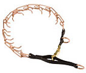 Herm Sprenger Curogan Dog Prong Collar for Safe Training - 3.99mm (1/6 inch)